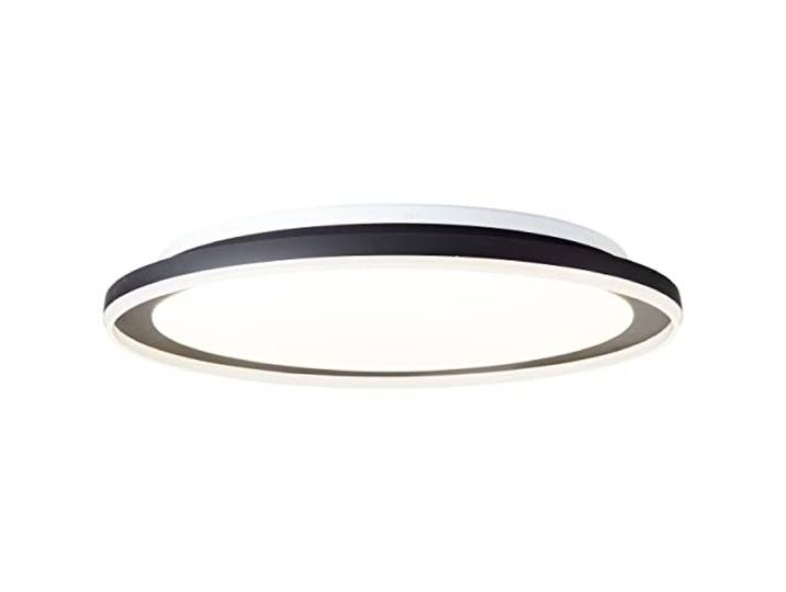 Brilliant Pederson LED Deckenleuchte 55cm schwarz, Metall/Kunststoff, 1x 60 W LED integriert, (Lichtstrom: 6600lm, Lichtfarbe: 3000-6500K)