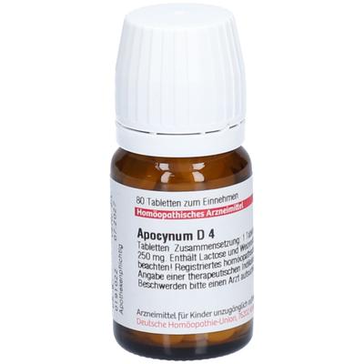 Apocynum D 4 Tabletten 80 St