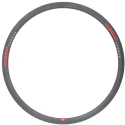 SCHMOLKE Felge 28" Rennrad TLO 30 Clincher Carbon Tubeless Ready | Whi