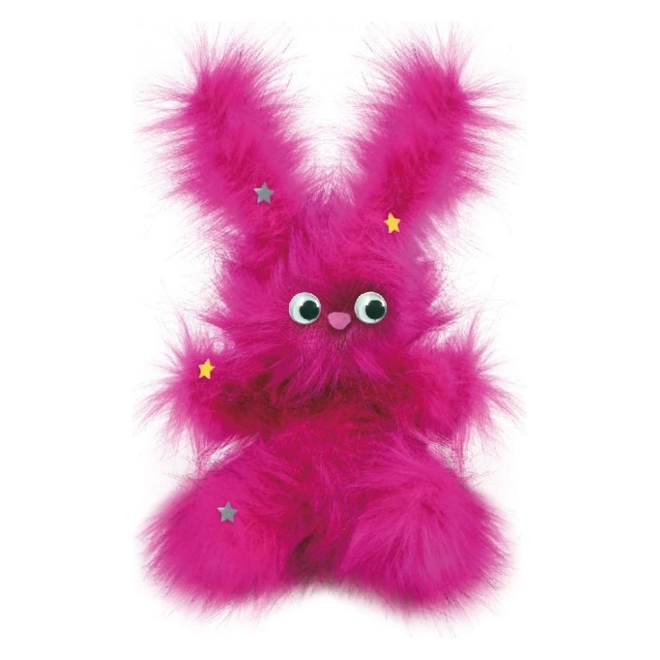 Avenir Kreativset Crazy Fuzzy - Flauschiger, hüpfender Hase (CH241939)