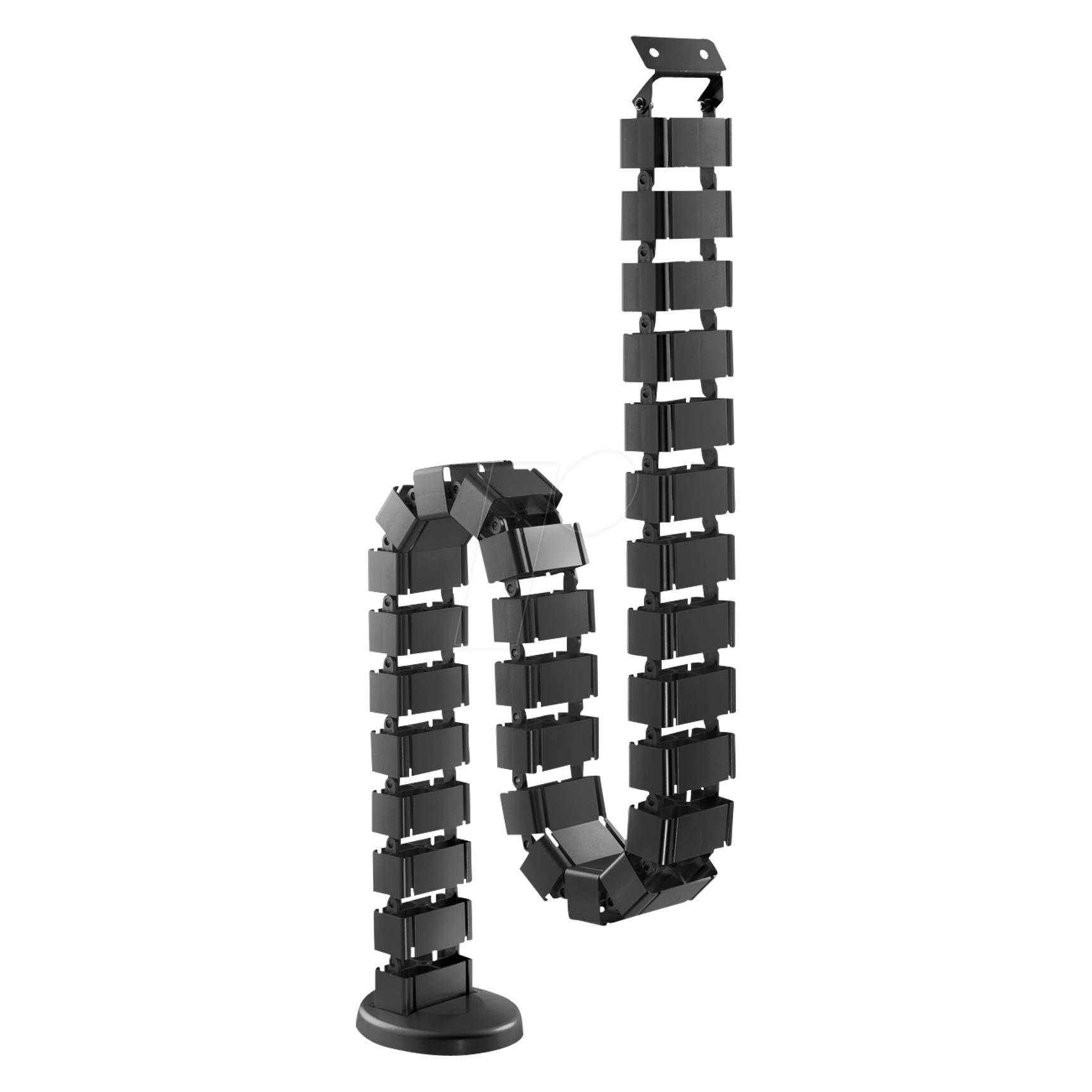 Digitus Flexible Kabelführung mit anpassbarer Länge (Kabelschlauch, 130 cm) (DA-90505)