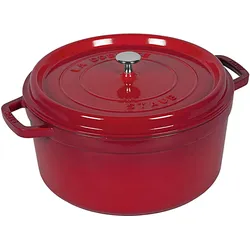 Staub Cocotte, Pfanne + Kochtopf, Rot