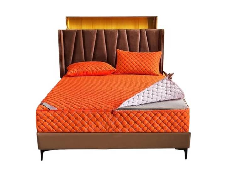 Matratze mit Reißverschluss aus Reißstoff oder Mehrfarbig, verschiedene Größen: Verwendung for Schlafzimmer, Gästebetten, Wohnmobile(Color2,140x190x30cm 1pc)