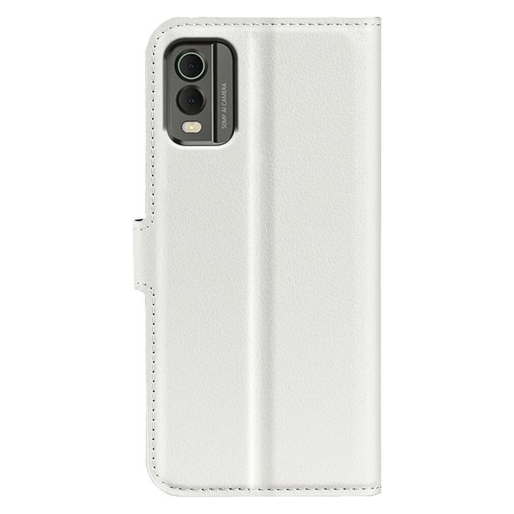 Cover-Discount Nokia C32 - Leder Etui Hülle weiss (Nokia C32) (660140326I)