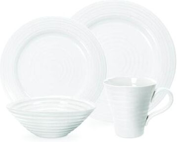 Portmeirion Sophie Conran White 4 Piece Place Setting