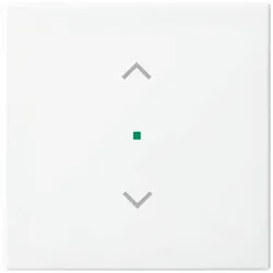 Wippe 1-fach, mit Symbol "Jalousie" für Busch-free@home® Busch-balance® SI(alpinweiß)