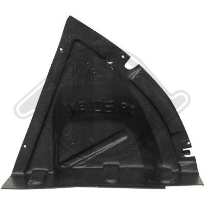 DIEDERICHS Verkleidung, Radhaus 3494009 vorne links für Iveco