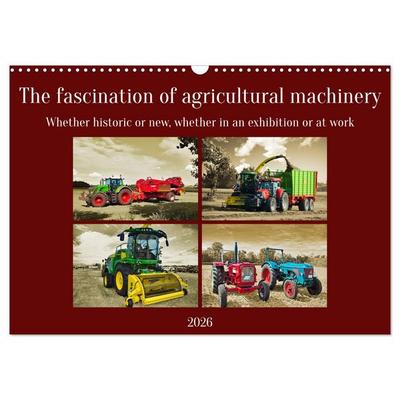 The fascination of agricultural machinery (Wall Calendar 2026 DIN A3 landscape), CALVENDO 12 Month Wall Calendar