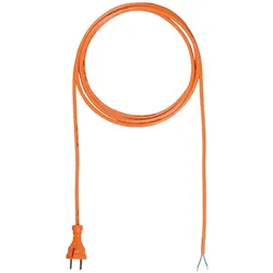 Bachmann 249.875 Stromkabel Orange 3 m (3 m), Stromkabel, Orange