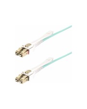 StarTech.com OM4 LC/LC MULTIMODE FIBER CABLE Kabel Netzwerk Multimode-Faser low-smoke zero-halogen Glasfaser LWL (450FBLCLC4PP)