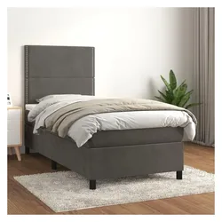 vidaXL, Boxspringbett, Bermenus (Flach mit Nägeln) (80 x 200 cm)