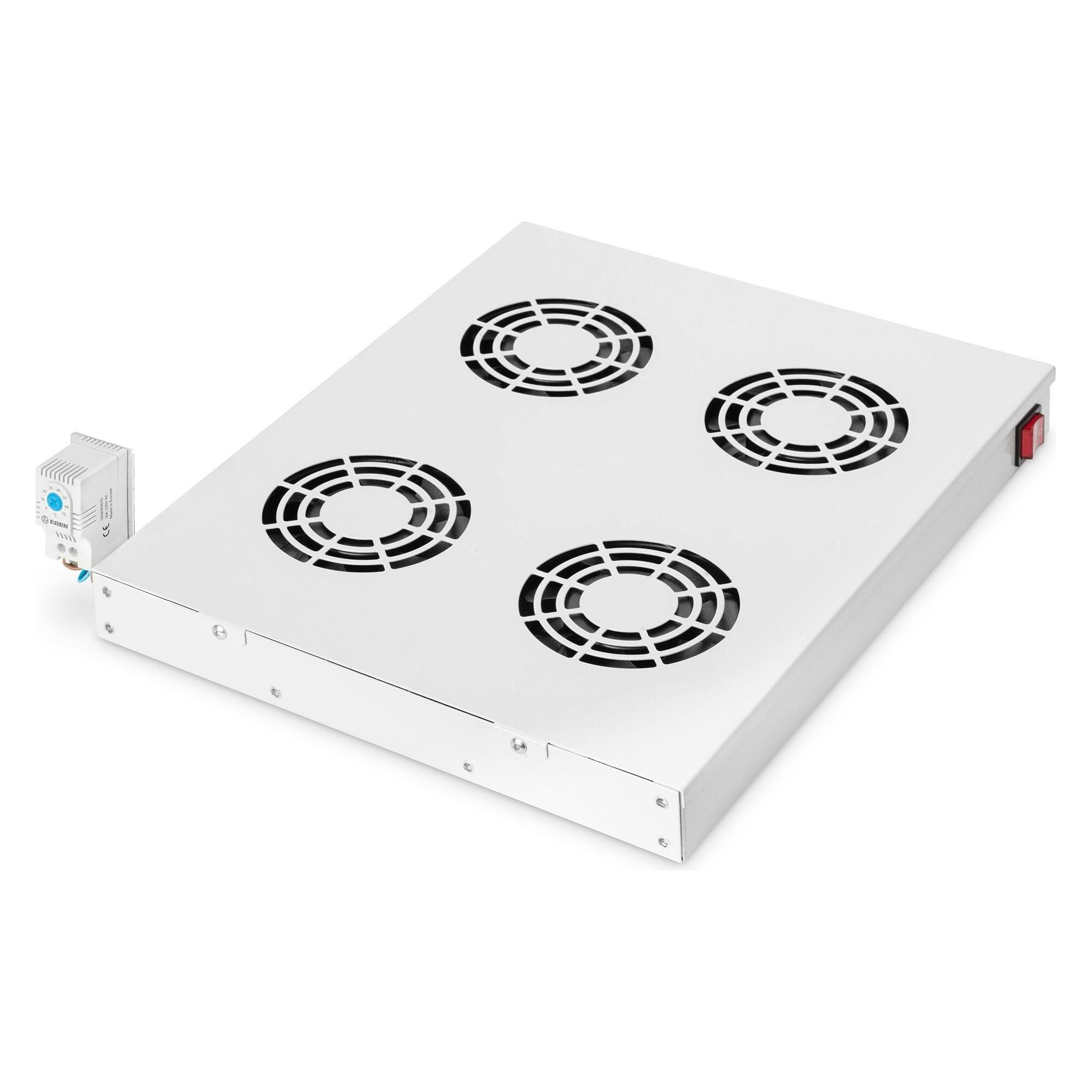 Digitus Lüftereinheit zur variablen 483 mm (19")-Installation (DN-19 FAN-4-HO)