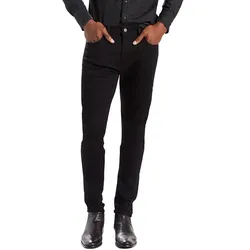 Levi's 512 Jeans Slim Tapered in schwarzem Nightshine-W26 / L30