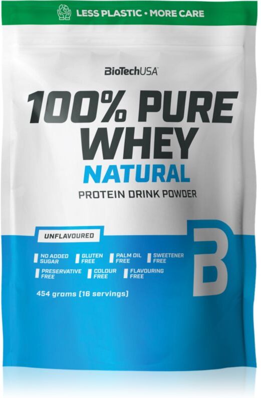 BioTechUSA 100% Pure Whey protéine de lactosérum petit format 400 g