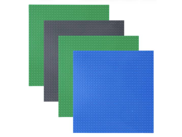 KIDWAY - 4 plaques brique construction - Construction - 3 ans et +