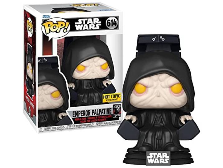 Figurine Funko Pop Star Wars Return of the Jedi 40th Emperor Spectating