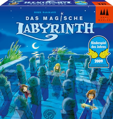 Schmidt Spiele Het magische labyrint - Strategisch familiespel in het Frans (Blauw)
