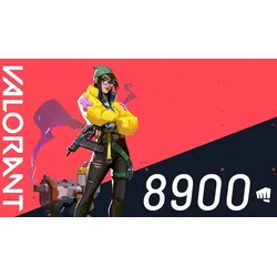 Valorant - 8900 Riot Points