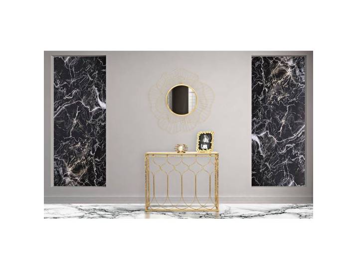 Console Dmora en fer doré 91x41x78h cm