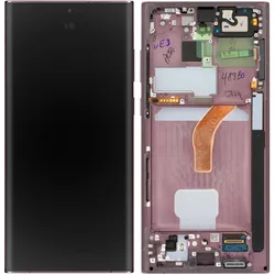 Samsung LCD-Display, Ersatzteil (Display, Samsung Galaxy S22 Ultra), Mobilgerät Ersatzteile, Rot