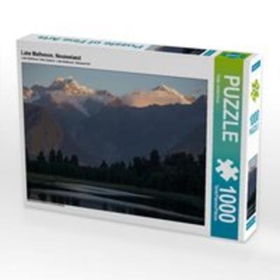 CALVENDO Puzzle Lake Matheson, Neuseeland 1000 Teile Lege-Größe 64 x 48 cm Foto-Puzzle Bild von Katja Jentschura