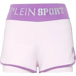 PLEIN SPORT Jogging-Shorts, Größe S in Lila 30