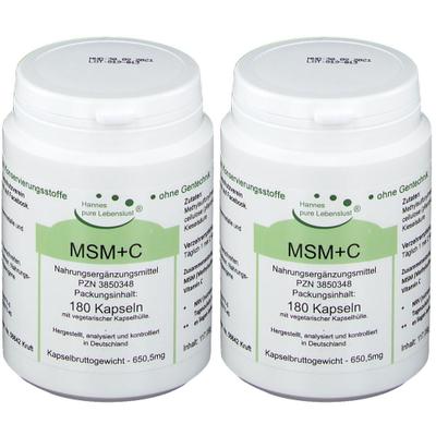 Msm+Biopep Vegi Kapseln 2x 2x180 St