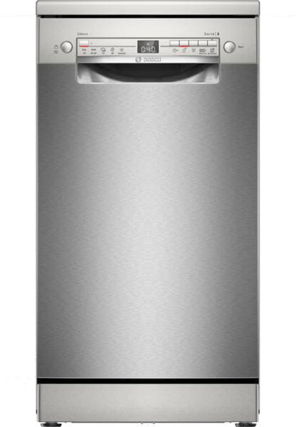 Bosch SPS2HMI42E Serie 2 Freistehender Geschirrspüler 45cm EEK E edelstahl