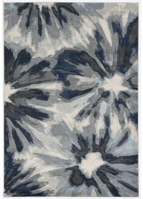 Porch & Den Abstract Mid-century Floral Area Rug