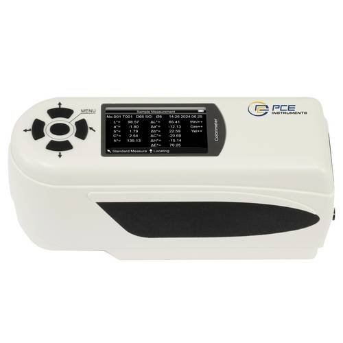 PCE Instruments Farbmessgerät PCE-CSM 7 |CIEL*a*b*C*h |CIEL a* b* |CIEXYZ |wechselbare Messaufsätze |Ø8mm |Ø4mm