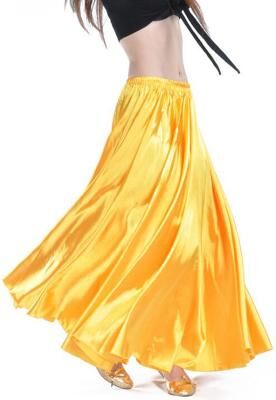 LightInthebox Belly Dance Skirts Ruching Women's Training Performance Natural Nylon