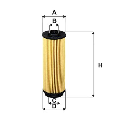 FILTRON Ölfilter OE 672/10 Filtereinsatz 155mm für BMW TOYOTA