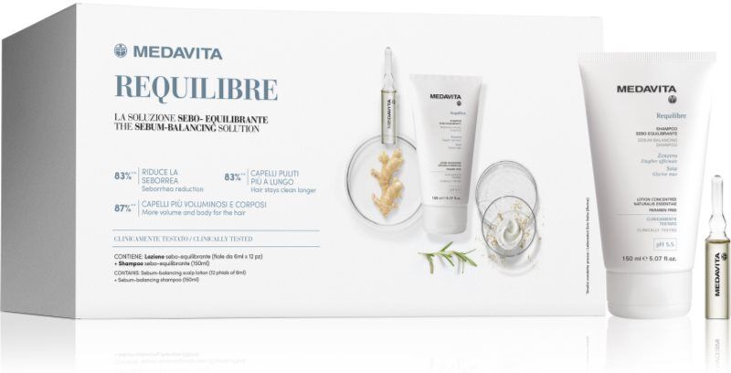 Medavita Requilibre Sebum-Balancing Set Gift Set for hair