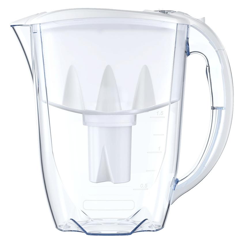 Aquaphor Idealer Krug 2,8 l + 3 VNT-Kartuschen B100-15 (Spalva Balta) (2.80 l) (Ideal 2,8l bialy + 3 wklady Standard)