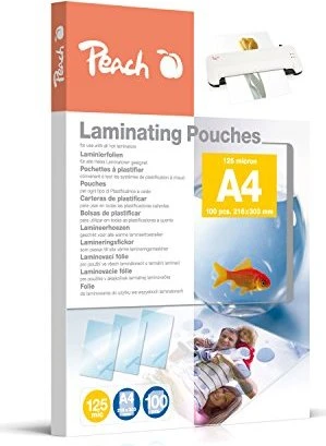 Peach PP525-02 Laminierfolien glänzend, 100 Stück