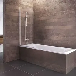 Schulte Badewannenaufsatz Berlin 140x80 cm alu natur - Duschkabine