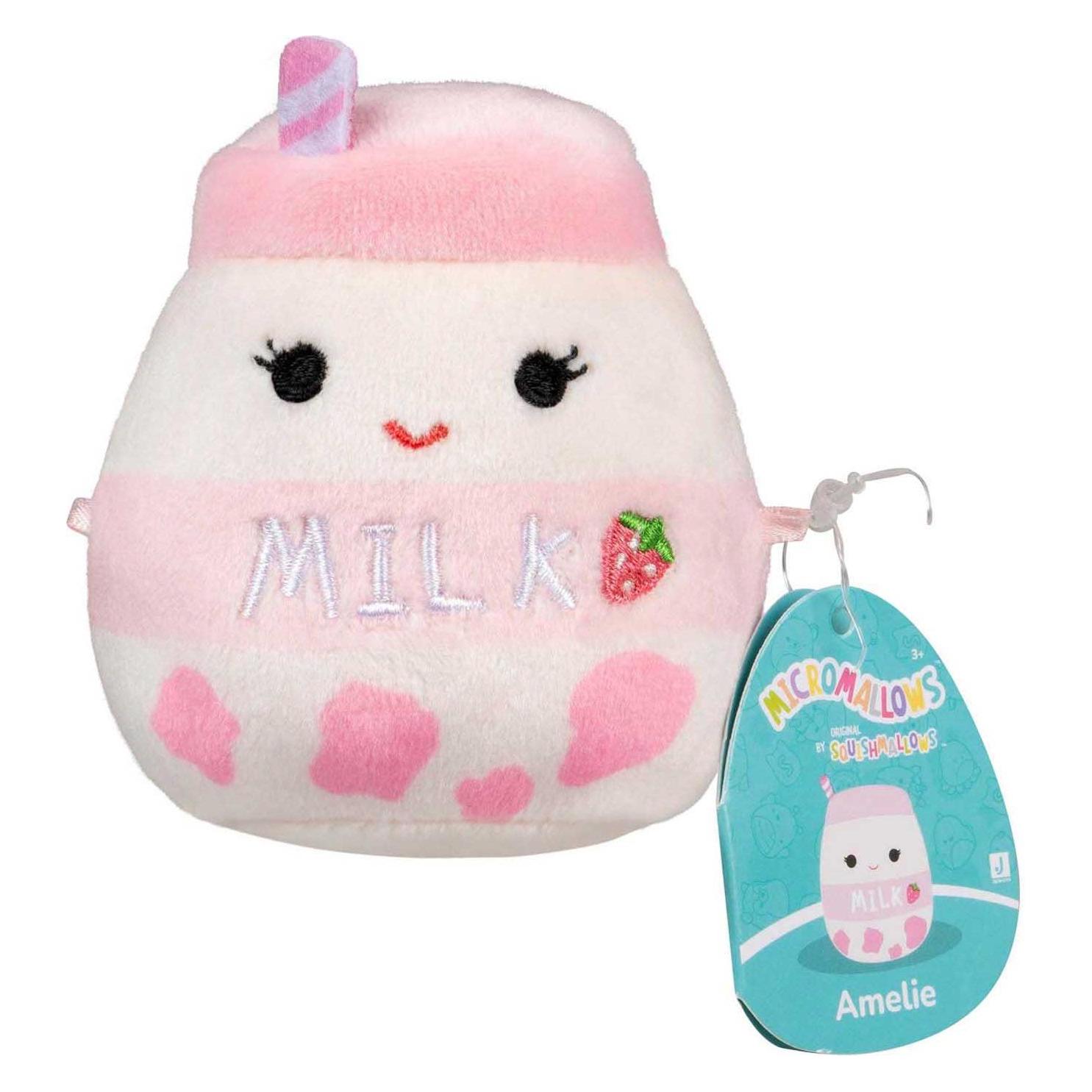 Jazwares Squishmallows Plüschtier - Micromallows Ingred, Amelie, Daisuke - 3-tlg. (6.50 cm) (SQMM0193)