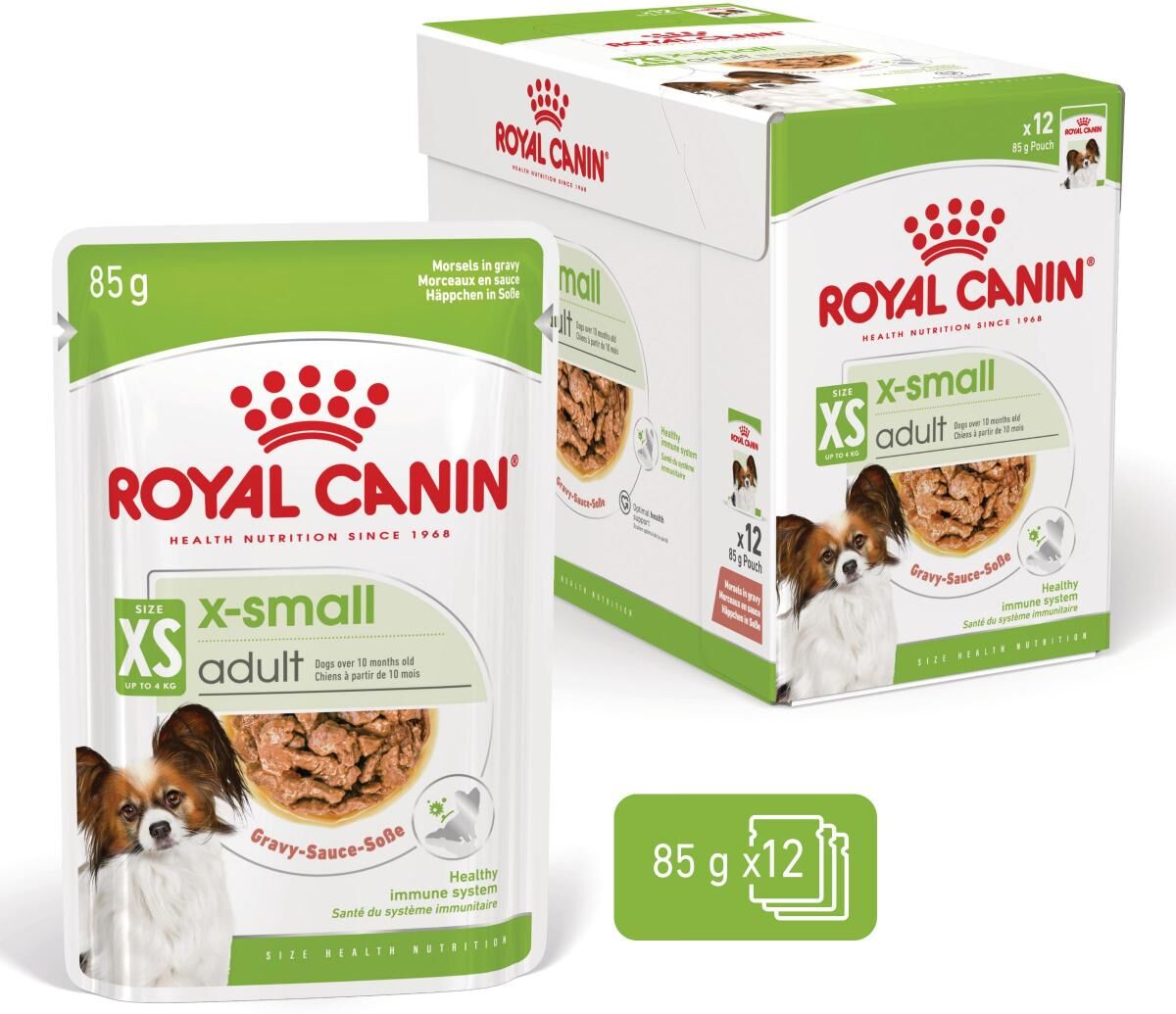 Royal Canin XS Adult Busta Multipack 48X85G