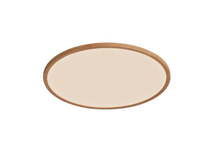 LED-DECKENLEUCHTE Oja Wood Buche Dekor D: 42,4cm
