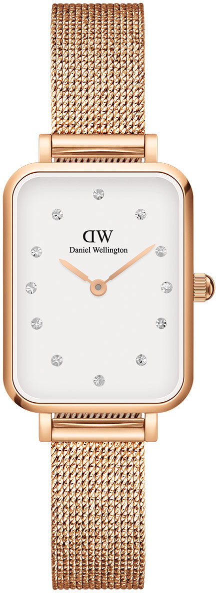 Daniel Wellington Quadro Pressed Melrose Lumine Rose Gold White DW00100527