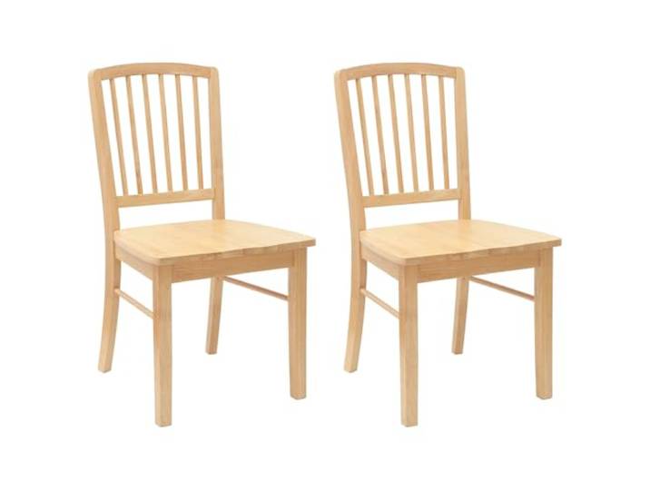 POUFGDR Esszimmerstühle, 2 Stück, Massivgummi Quadratische Beine, minimalistisches Design, bequeme Rückseite, täglicher Gebrauch, Esszimmer, Frühstücksecke