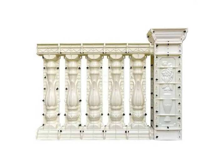 Garde-corps en ciment moderne européen, jardin de construction, garde-corps romain, Villa, maison, colonne, balcon, clôture, Vase, colonne, main courante, moule L
