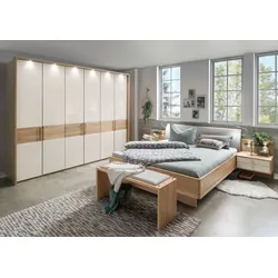 Wiemann Schlafzimmer-Set Kiruna 4tlg. Glas Beige Champagner