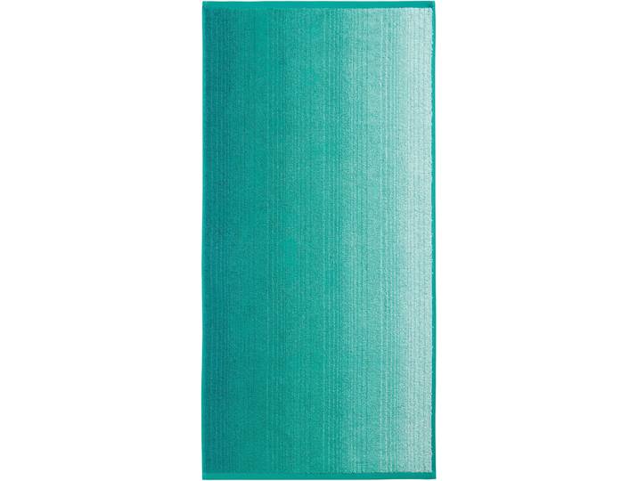 Handtücher DYCKHOFF Colori , blau (türkis), B:70cm L:140cm, Walkfrottee, Frottier, Handtücher, Handtücher, mit Farbverlauf