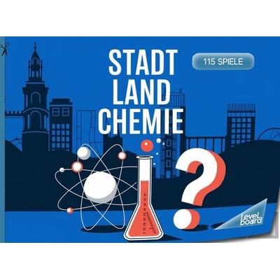 Stadt, Land, Chemie - 115 Spielblöcke, Taschenbuch von LevelBoard Spiele, LevelBoard Spiele, 978-3-693-19731-8