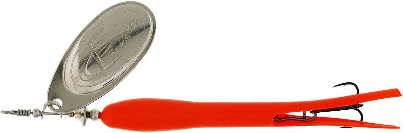 Westin Fc Spinner Upstream-15 Gr.-Fluoro Orange/silver Blade