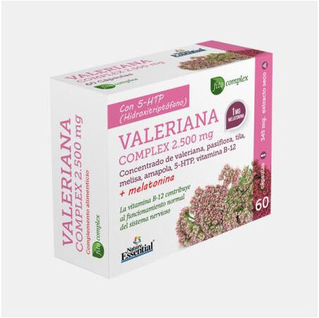 NATURE ESSENTIAL VALERIANA COMPLEX 60 CAPSULAS