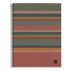 Miquelrius ECO Design Notizbuch A4 120 Blätter Mehrfarbig