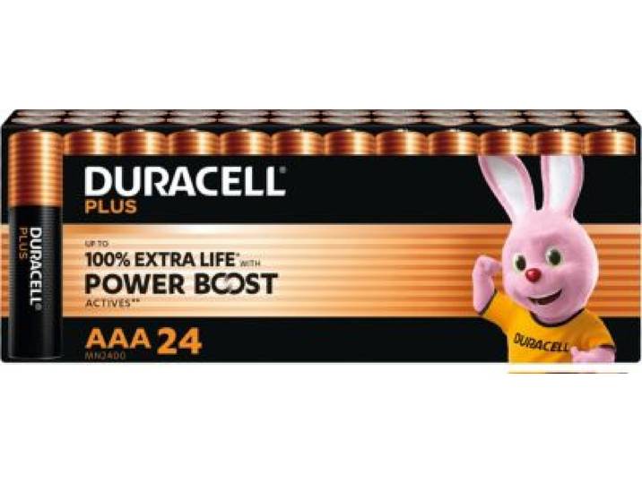Duracell - Pile Lr03 Aaa X24 Plus Powerboost