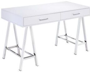 CDecor Handela 2-Drawer Writing Desk with USB